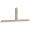 Ekena Millwork Portland Smooth Timber Gable Bracket, Douglas Fir, 84"W x 28"H x 3 1/2"D x 3 1/2"F, 8/12 Pitch GBW084X28X0404POR00SDF - alternate 3